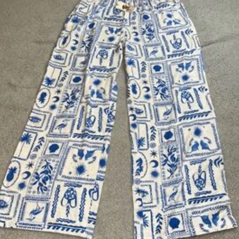 Sincerely Jules Beachy Tarot Card Style Wide Leg Pants - Picture 4 of 10